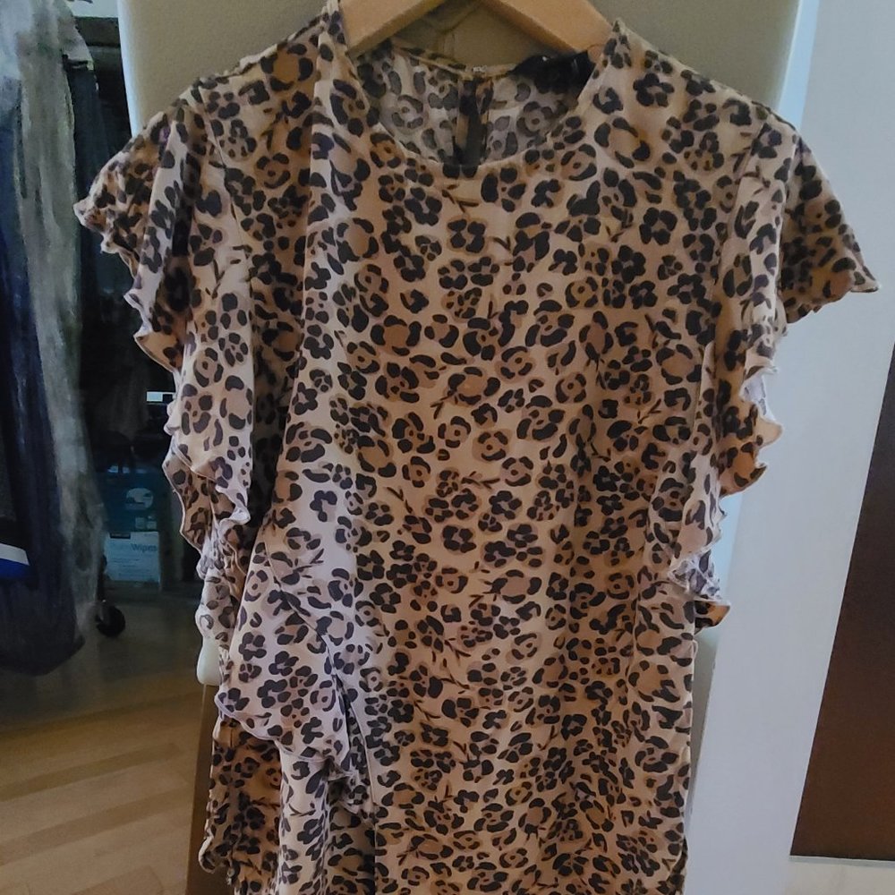 Express Cheetah Top